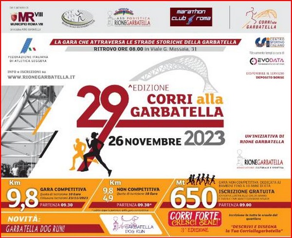 Corri alla Garbatella (26/11/2023) 0001
