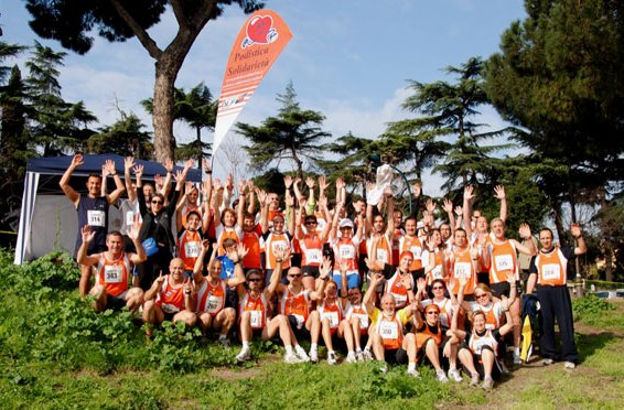 Il gruppo orange all'edizione 2008 (foto di Patrizia De Castro)