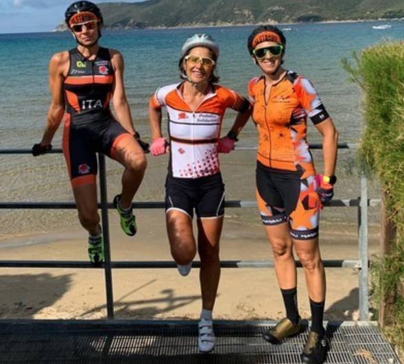 le nostre campionesse Francesca Nardone, Elisabetta De Santis e Federica Scalabrino