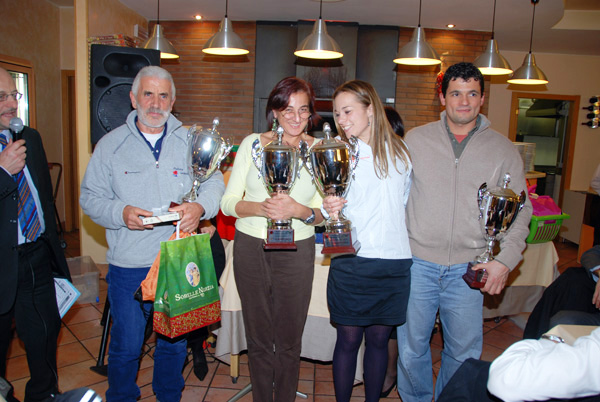 Giovanni Golvelli, Patrizia Santarelli, Lisa Magnago e Fabrizio Terrinoni i vincitori del 2009