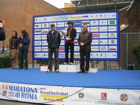 Agnese Zanotti, Campionessa Italiana di Fit Walking alla Maratona di Roma 2008