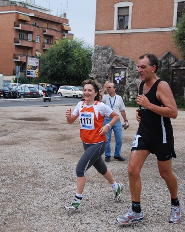 Lucia Petrolini alla Blood Runner (foto di Patrizia De Castro)