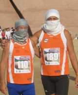 Francesco e Salvatore due runners del deserto!
