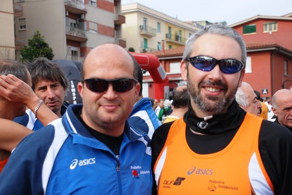 Francesco 'Chicco' Paro e Claudio 'Ubba' Ubaldini alla partenza della Vola Ciampino