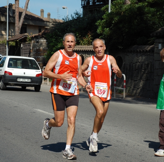 Rinaldo e Raffaele - Maratonina di San Tarcisio (foto di Giuseppe Coccia)
