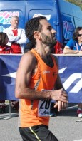 Federico Giorgi alla Fiumicino Half Marathon