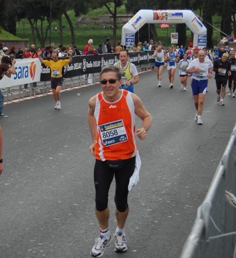 Stefano Fioroni - Maratona di Roma 2008