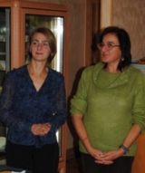 Cristina Imbucatura e Patrizia Santarelli (foto di Lisa Magnago)