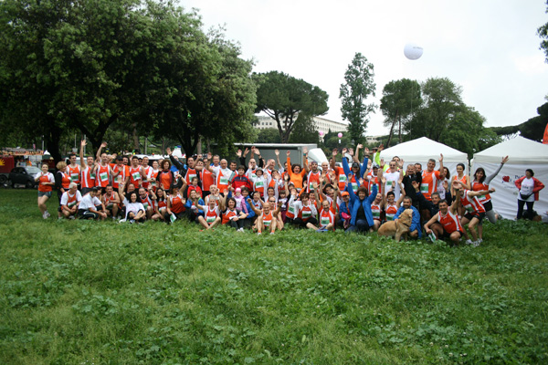 Il gruppo di Orange presenti alla manifestazione (foto Paola Ferraresi)