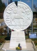 Il monumento in ricordo delle vittime del Sisma ad Amatrice