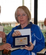 Giuseppina Pesoli alla premiazione 2009