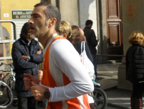 Gianluca Cocciarelli alla Firenze Marathon 2012