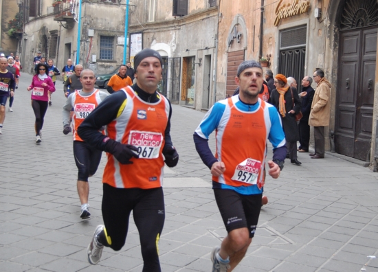 Tre canotte Orange, Stefano Ficorilli dietro a Giovanni Marano e Marco Passini. (foto di Giuseppe Coccia)