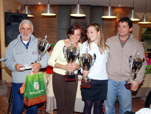 I Vincitori: Giovanni Golvelli, Patrizia Santarelli, Lisa Magnago e Fabrizio Terrinoni (foto di Patrizia De Castro)