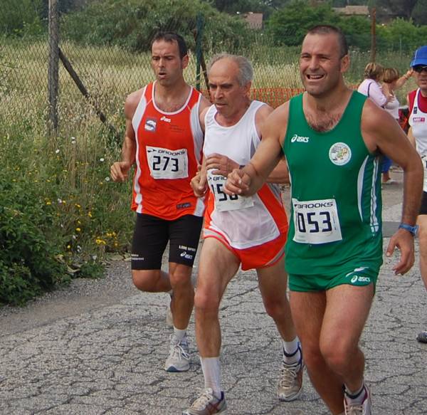 Massimiliano Venanzi alla Maratonina di Villa Adriana 2007 (foto di Giuseppe Coccia)