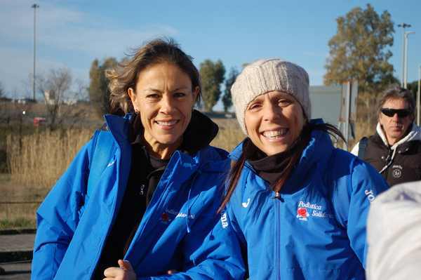 Maria Elena Trulli e Stefania Pomponi nel pre-gara