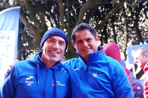 Marco Forrest Taddei e Bruno Cocchieri presenti all'edizione del 2017 della Corsa dell'Angelo