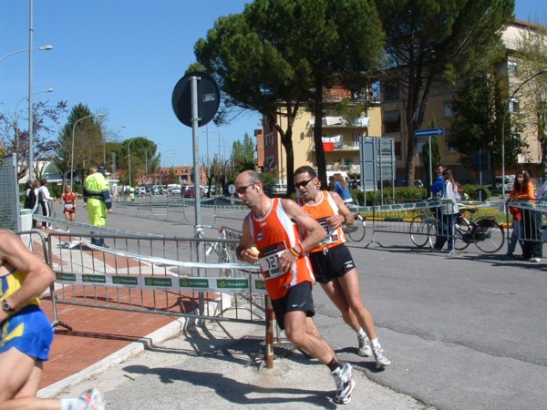 Stefano Tonchi e Alfredo Donatucci all'arrivo. (foto di Alessandra Valenti)