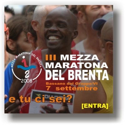 Locandina della Mezza Maratona del Brenta