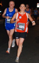 Lo sprint finale di Antonietta Scala (foto di Patrizia De Castro)