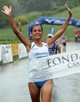 Elena Romagnoli vincitrice femminile dell'edizione 2014