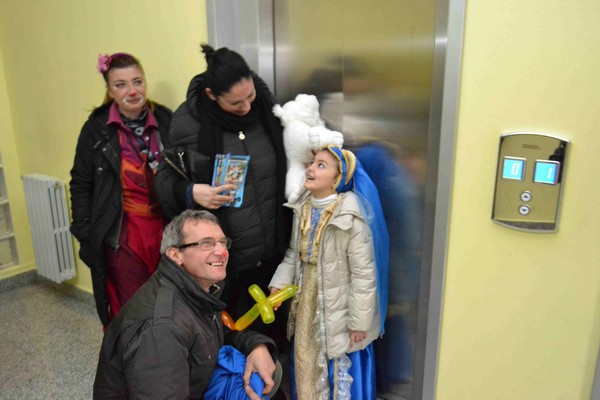 Un pò di gioia e allegria per i bambini ammalati di Fondi (12/02/2013) 00109