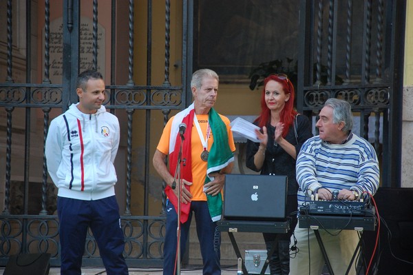 Premiazione Iori Michele - Campione del Mondo MM75 Corsa in Montagna (23/09/2017) 00009