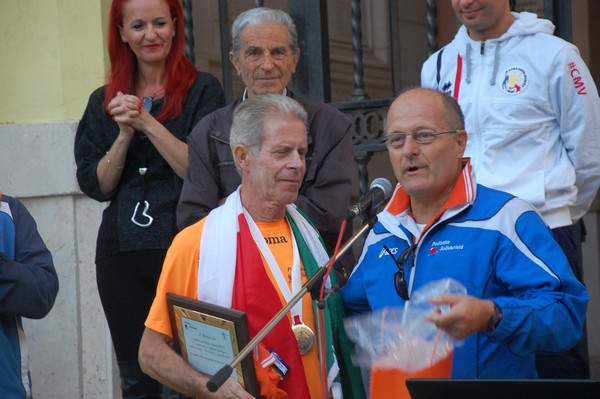 Premiazione Iori Michele - Campione del Mondo MM75 Corsa in Montagna (23/09/2017) 00039