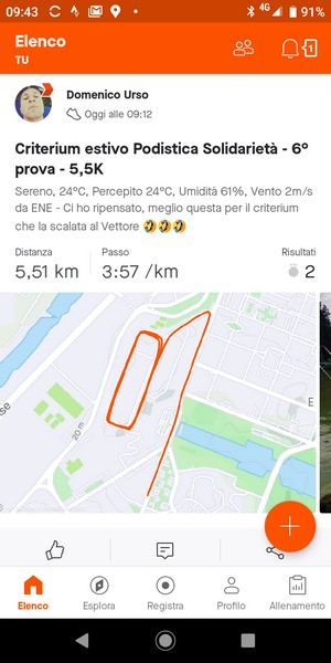 Io Corro Cammino Pedalo Nuoto da Solo (19/07/2020) 00023