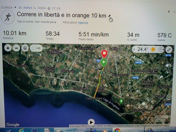 Io Corro Cammino Pedalo Nuoto da Solo (20/09/2020) 00006