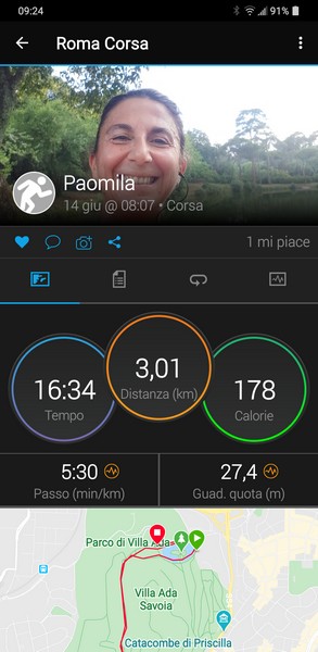 Io Corro Cammino Pedalo Nuoto da Solo (14/06/2020) 00013