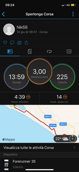 Io Corro Cammino Pedalo Nuoto da Solo (14/06/2020) 00086