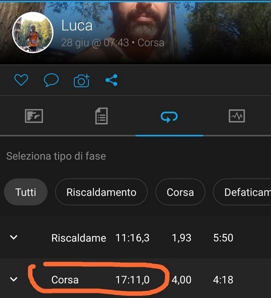 Io Corro Cammino Pedalo Nuoto da Solo (28/06/2020) 00007