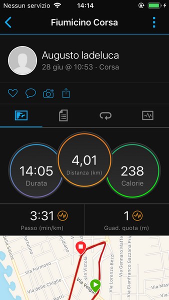 Io Corro Cammino Pedalo Nuoto da Solo (28/06/2020) 00065