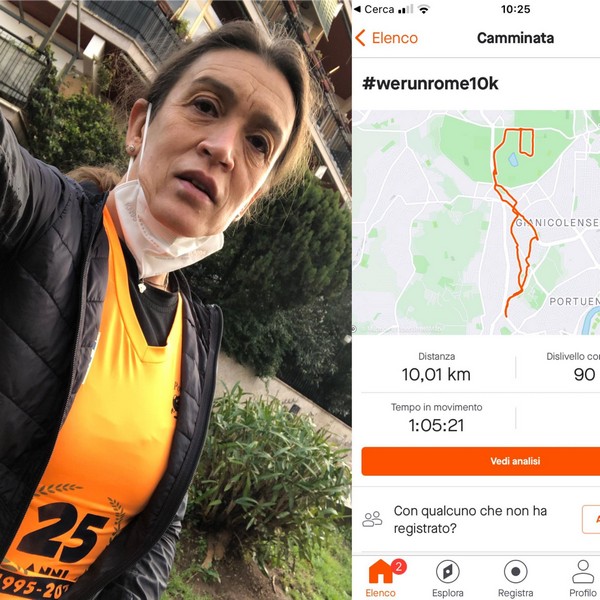Poker d'Assi 4 X 10KM - WE RUN ROME  (31/12/2020) 00042