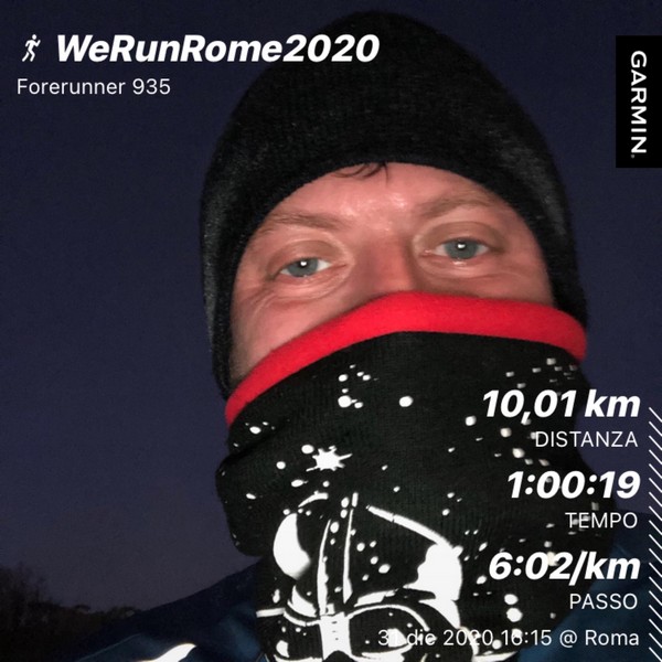 Poker d'Assi 4 X 10KM - WE RUN ROME  (31/12/2020) 00054