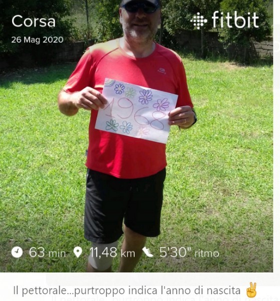 Io Corro Cammino Pedalo Nuoto da Solo (31/05/2020) 00061