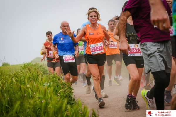 Appia Run . Le foto di F.Gandini (13/04/2025) 0021