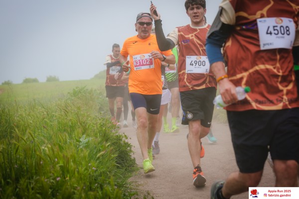 Appia Run . Le foto di F.Gandini (13/04/2025) 0040