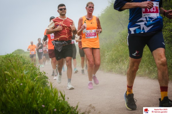 Appia Run . Le foto di F.Gandini (13/04/2025) 0066
