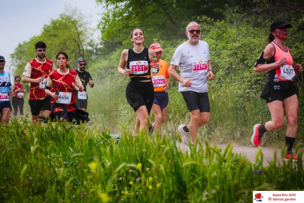 Appia Run . Le foto di F.Gandini (13/04/2025) 0119