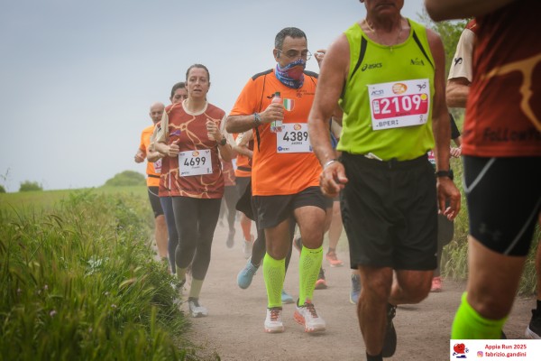Appia Run . Le foto di F.Gandini (13/04/2025) 0136