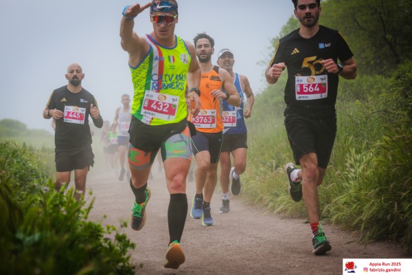 Appia Run . Le foto di F.Gandini (13/04/2025) 0100