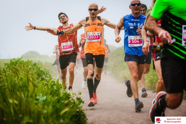 Appia Run . Le foto di F.Gandini (13/04/2025) 0117