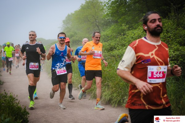 Appia Run . Le foto di F.Gandini (13/04/2025) 0175