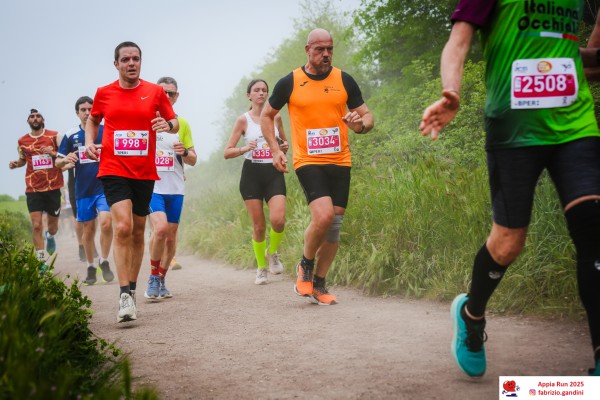Appia Run . Le foto di F.Gandini (13/04/2025) 0189