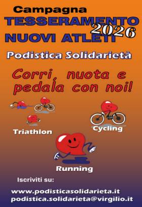 Iscrizioni Fidal - Fitri - Csain 2026