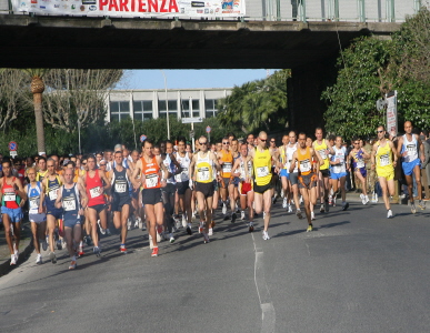 La partenza dell'edizione 2008