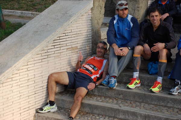 Tutti pronti , tesi e concentrati per la maratona!