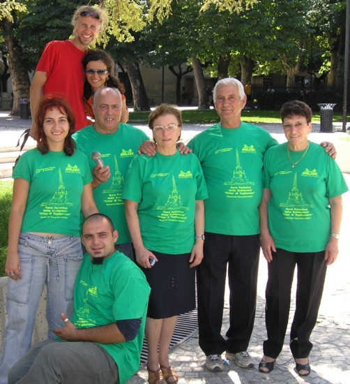 La famiglia Rossini al gran completo.